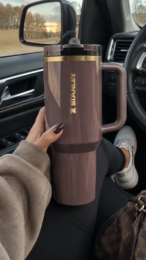 Fall cup season just got better 🤎 The Stanley Quencher ProTour Flip Straw Tumbler 30 oz gives you that iconic Quencher look with a convenient flip straw lid—perfect for everyday errands, workdays, school drop-off, or keeping your drink close all day. #fall2026 #StanleyQuencher30oz #FlipStrawTumbler #FallTumbler #StanleyFallColors