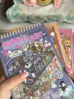 Great way to stop the doom scrolling #TikTokShopCreatorPicks #tiktokshopstockup #stickerscenesbook #stickerscene  