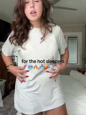 5’5” wearing a medium oversize fit #sleep #pajamas #hotsleeper #tiktokshopcreatorpicks #pjs 