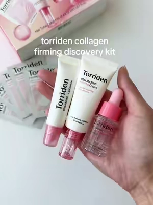 Travel kit for anti-aging and wrinkle care 🫶🏼 #torriden #antiaging #firmingskincare #wrinklecare #travelskincare 