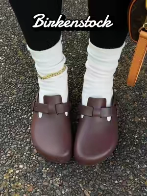 Roast brown is selling fast! #birkenstocks #birks #clogs 