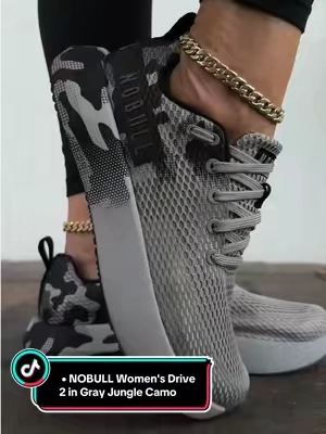 NOBULL Women's Drive 2 in Gray Jungle Camo ##nobull##walkingshoes##gymshoes##runningshoes##TiktokshopStockUp