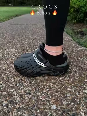 New Upgrade! *chains not included #crocs #crocsseptemberspotlight 