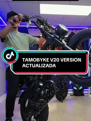 Tamobyke v20 con alarma, llaves NFC y aplicación de bloqueo ya disponibles, corren a 30mph y son de 1500w el peak #tiktokshopcreatorpicks #bicicletaelectrica #ebike #tamobykev20 #tamobyke 