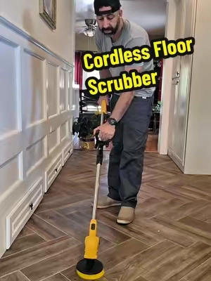 20V Cordless Electric Scrubber Cleaning Tool -Wireless Power Tool with Extendable Telescopic Grip, Rechargeable Li-ion Battery, Multiple Brush Heads, Suitable for Kitchen, Bathroom Surfaces @TANTEC Power Tools #SohoChic #tiktokshopstockup #TikTokshopbacktoschool #toolupgrade #floorscrubber 