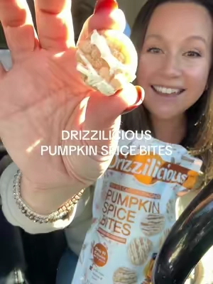 pumpkin spice season just got even better 🎃 Drizzilicious is backkk #drizzilicious #pumpkinspice #fallsnacks #pumpkinspiceseason #snackfinds