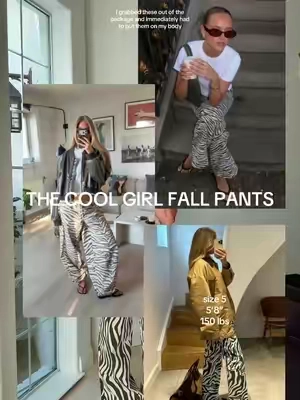 Raise your hand if you love a cool pant 🙋🏼‍♀️🦓