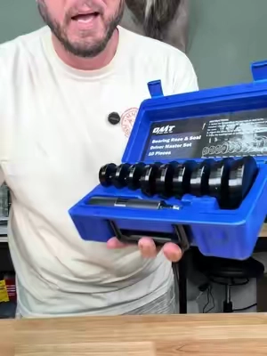 Stop fighting bearings with makeshift tools. The Orion Bearing Press Kit gives you a more controlled setup for installing and removing bearings, making automotive and shop repairs quicker and easier. #tiktokshop #Orion #bearingpress #mechanictools #automotive 