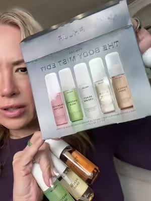@Phlur Fragrances this is such a good gift idea!! ✨🙌  #phlurbodymistedit #holidaygiftguide #scentlok #bodymist 