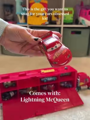 You used to be only able to snag this at the Disney properties but now it’s available on the @Disney Store! Cars obsessed kids will be wanting this for Christmas 🎄 🎁🏎️🏁 #cars #mactruck #carstoys #carsmovie #disneytoys 