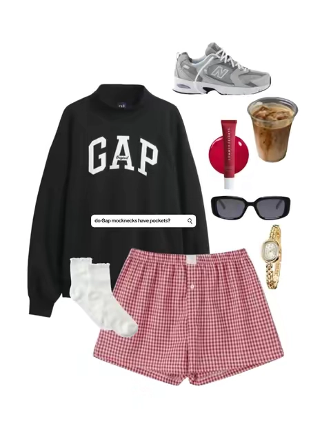 100% cotton WITH pockets… I now have 6 🙂‍↕️🧸 #gap #gapmockneck #fallfashiontrends #fallfashioninspo 