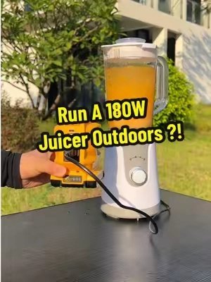 Turn Your Dewalt Batteries Into a Portable Power Station.🔋✨💪#ecarke #inverter #powerstation #dewalt #tiktokshopstockup 