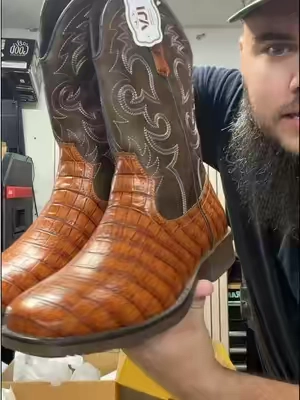 Let’s check out some cowboy boots other than the main ones that I usually buy because they just keep going up in price. I went to my local boot store and the prices are just ridiculous. I refuse to pay that much now when I bought the same boots years ago for 1/4 of that so now I’m looking at alternative options TikTok shop sells cowboy boots and so far these look really good.