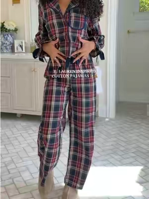 These are the cutest pjs ever AND 100% cotton! ✨😍🧸 #pajamas #tiktokshopblackfriday #shopcider