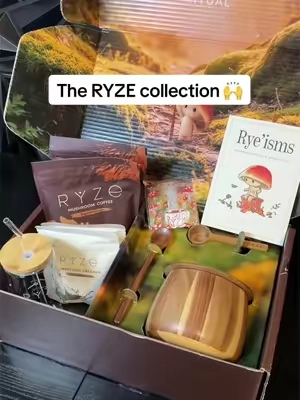 Ryze mushroom coffee mega bundle!! #mushroomcoffee #ryzemushroomcoffee #superfoods #coffee #tiktokshopstockup 