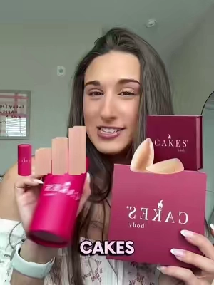 The two viral CAKES solutions in one bundle for less!!! #cakesbody #backlesstop #stickycovers 
