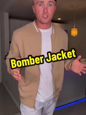 Men’s Bomber Jacket Coat! #bombercoat #bomberjacket #bomberjacketstyle #mensfashion #tiktokshopcreatorpicks 