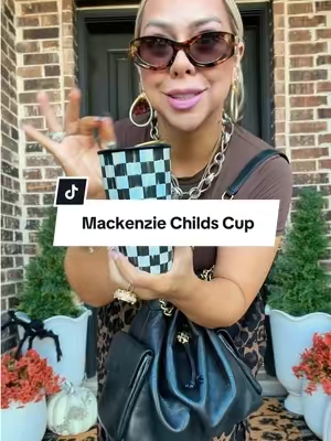 I wish I would’ve known @MacKenzie-Childs carried ceramic travel cups sooner🤌🏻 this is gorggggf @QVC, Inc #mackenziechilds #travelcup #ceramiccup 