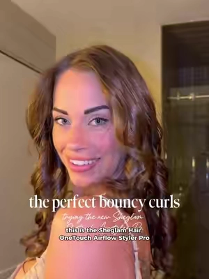 Love my SHEGLAM HAIR One Touch Pro ❤️ @SHEGLAM @SHEGLAM HAIR #SHEGLAMHAIR #SHEGLAMHAIRPro #SHEGLAM #bouncycurls 