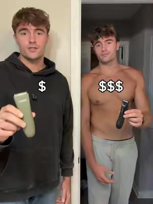 He thinks he’s better. #tiktokshop #tiktokmademebuyit #TikTokMarketplace #bodytrimmer #razorburn 
