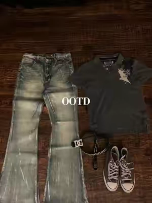 #streetwearstyle #bootcut #archive #denim #mensfashiontips 