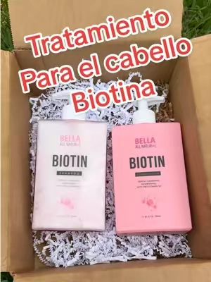 🚨➡️ Bella All Natural Biotin Shampoo and Conditioner = Champú y acondicionador Bella All Natural con biotina. @Bella All Natural #tiktokshopstockup #sohochic #TikTokshopbacktoschool #blackfriday #tratamientosparaelcabello 