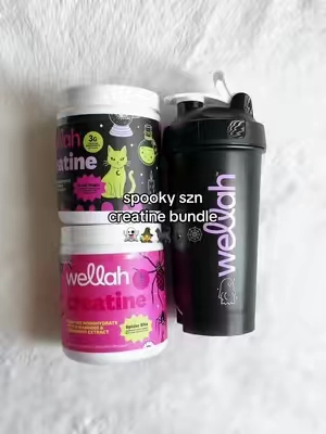 spooky #wellahnutrition #wellahcreatine #creatine 