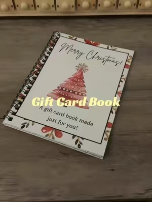 For the person who has everything, this is something they will actually use! 🎄🎁 Fill each page with a little surprise they’ll actually love! #ChristmasGiftIdeas #GiftCardBook #StockingStuffer #TikTokShopFinds #HolidayGifts