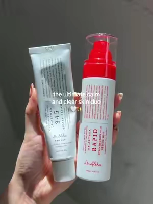 an acne prone essential <3  dr althea 345 relief cream hypochlorous acid spray duo sensitive redness prone skin tiktok shop #tiktokshopcreatorpicks #tiktokshopstockup #FallDealsForYou #acneproneskin #dralthea dr althea best calming rescue cream hoci spray barrier repair redness anti aging mature skin glass skin maehni 