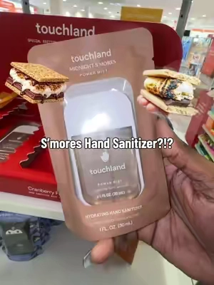 PSA! Touchland just dropped a freaking s’mores hand sanitizer! #touchland 