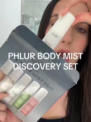 Phlur dropped a body mist discovery set! 5 mini body mists! 🏝️ beach skin 🥛 heavy cream 🍨 vanilla skin 🌺 paradise nectar 🍵 matcha milk Perfect for gift giving or seeing what your fave is before you get a full size!  @Phlur Fragrances  #phlur #phlurfragrance #phlurfragrances #phlurpartner #holidaygiftideas 