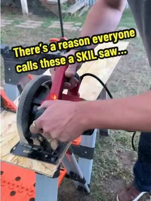 There’s a reason SKIL became synonymous with circular saws. This new 14-amp model is 15% lighter, comes ready to cut, and the price makes it hard to beat. @SKIL #skilsaw #circularsaw #tiktokshopstockup #tiktokshopcreatorpicks  #creatorsearchinsights 