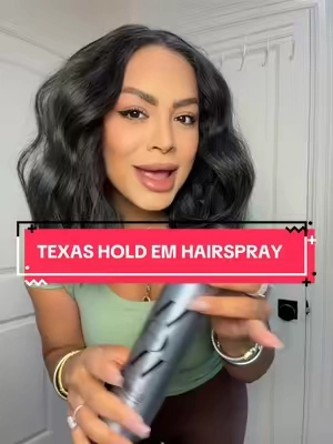 Humidity has nothing on @Color Wow Hair Texas holdem hair spray! Volume and hold, without the crunch or white residue! #hairspray #texasholdem #colorwowhair #hairproductsthatwork #hairproductsyouneed 