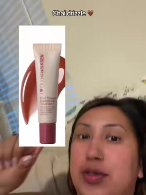 Finally! It’s just launched!! New chai drizzle #olehenriksen #peptideliptreatment #olehenriksenliptreatment #poutpreservepeptideliptreatment #olehenriksenchaidrizzle 