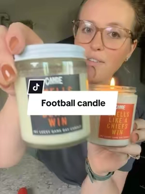 @CANDECRAFTCO has all the football teams in these lucky game day candles! 🏈 #kansascitychiefs #chicagobears #tiktokshopstockup #tiktokshopcreatorpicks #footballsunday 