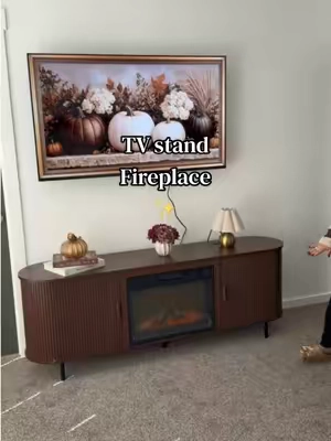 #furniture #fireplace #tvstand #cozyathome #tiktokshopstockup @ONBRILL OFFICIAL 