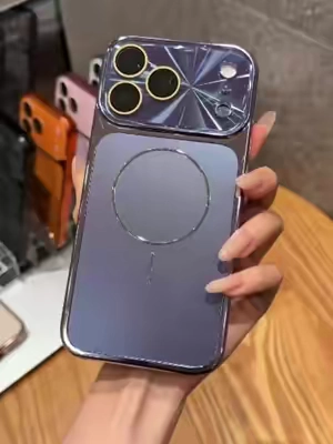 Hot-selling magnetic high definition aurora lens protective case #iphone17promax #iphone18promax #iphone17promaxcase #tiktokshopstockup #phonecase 
