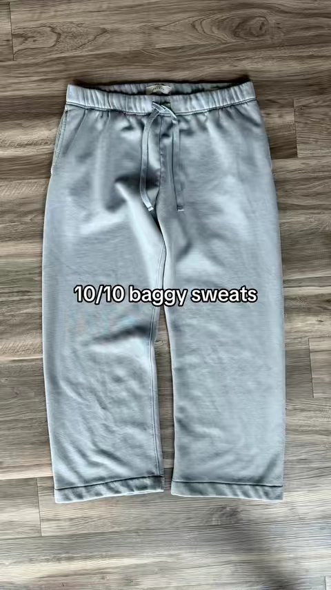 I’m 6’1 170 wearing size L🙌 #pacsun #baggysweatpants 