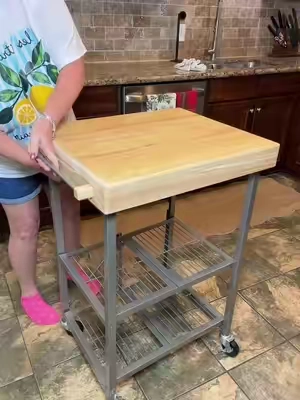 #kitchencart #kitchenisland #storagecart #tiktokshoprestock 