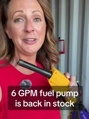 My favorite fuel pump is back in stock! This tool keeps the gasoline from spilling all over my legs.  #fueltransfer #fuel #mowingthelawn #mowingtips #mowing 