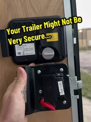 This is a huge upgrade for your trailer or RV Security. @LockdUp #rvlock #traileraccessories #tiktokshopstockup #tiktokshopcreatorpicks #creatorsearchinsights 