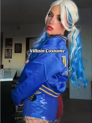 I love this costume 🤭 5’1” 115lbs XS #halloweencostume #spookyseason #halloween #harleyquinn 