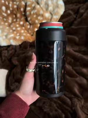 my fall can cooler 🖤✨ #cancooler #cancoozie #hydrojug #hydrojugcancooler #tumblersoftiktok @HYDROJUG 