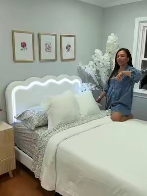 Camita de niña #Home #casa #bedding 