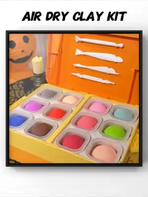 This creative gift is sure to be something special#clay #clayart #DIYtoys #toy #activityforkids #jarmelo #tiktokshop #kidsgifts #kids #freescreams #screenfree #jarmelotoys #halloween #halloweengifts