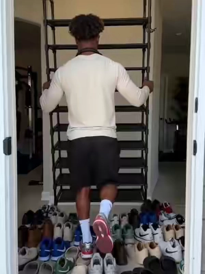 Very solid materials on this shoe rack! I've been using it for the past year and it's worth every penny.  #shoerack#tiktokmademebuyit #tiktokfinds #homegoods #kitsure 