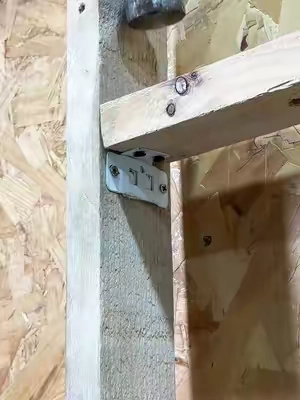 Une tus muebles sin dejar tornillos a la vista#DIY #homediy #Home #DIY #tooltok 