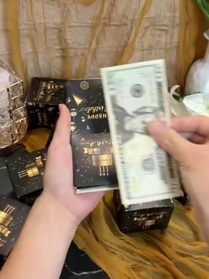 Birthday Surprise Explosion Box. #birthday #birthdaygift #sohochic #TikTokMadeMeBuyIt #money