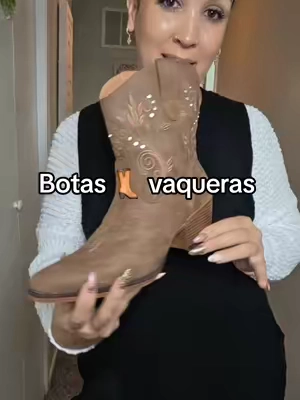 Respuesta a @maribeldelgado3216  Botas vaqueras IUV PREMIUM para mujer, botas vaqueras de tobillo con pantorrilla ancha y pedrería, botas clásicas del oeste con punta almendrada, botas camperas de tacón grueso para mujer, botines clásicos cómodos para caminar. . . #Botas #botademujer #botasvaqueras #tiktokshopcreatorpicks #tiktokshopstockup 