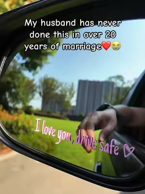 The sweetest way to say “I love you,drive safe “#caraccessories #carsaccessories #truckaccesories #truckdriving #cybertruck 